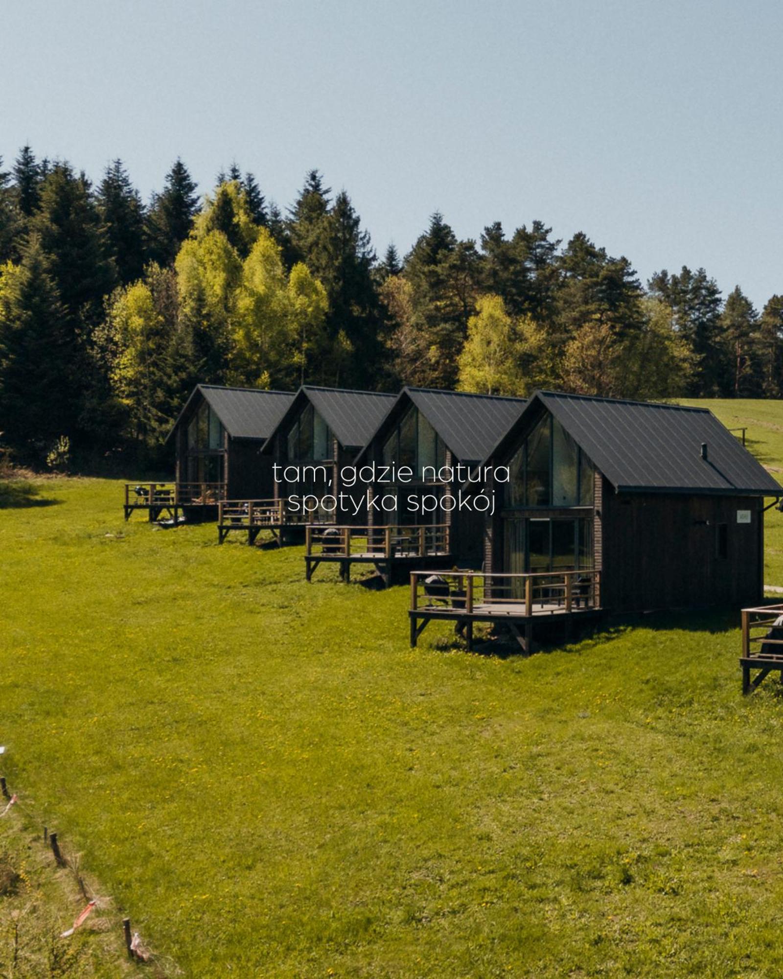 Polana Piorun Domki Wakacyjne W Beskidach Krynica-Zdrój Exterior foto